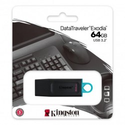 64GB KINGSTON DATATRAVELER EXODIA USB 3,2