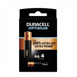 DURACELL OPTIMIM FORMATO AA BLISTER 4PZ.
