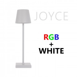 JOYCE LAMPADA LED DA TAVOLO DIMMERABILE RGB+WHITE BIANCA