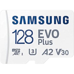 SAMSUNG MICRO SD EVO PLUS 128GB U3 V30 A2