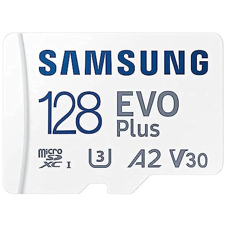 SAMSUNG MICRO SD EVO PLUS 128GB U3 V30 A2
